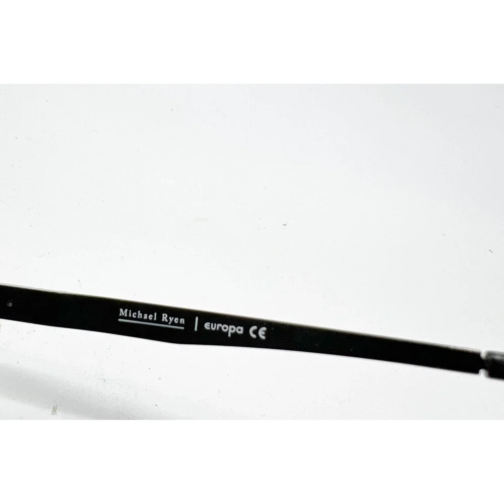 Michael Ryen Eyeglasses Men Black MR-282 Double Bridge 56-18-142